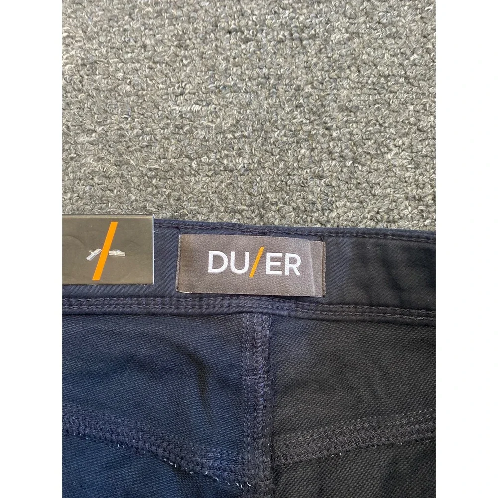 DU/ER‎ No Sweat Slim Pants Navy Mens 30x32 Technical Fabric Outdoors Hiking NEW